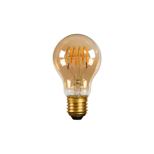 Lucide A60 - Filament bulb - Ø 6 cm - E27 - 1x4,9W 2200K - Amber - turned off